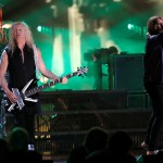 Inductees Joe Elliott (r) And Rick Savage Of Def Leppard Perform During The 2019 Rock And Roll Hall Of Fame Induction Ceremony In Brooklyn, New York