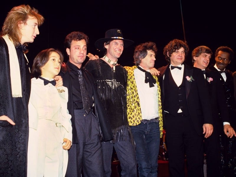 Flashback: The First Rock And Roll Hall Of Fame Induction Ceremony