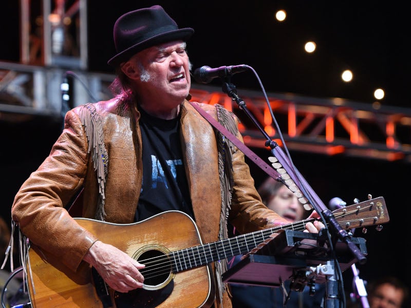 Neil Young Makes First Live Appearance Since 2019