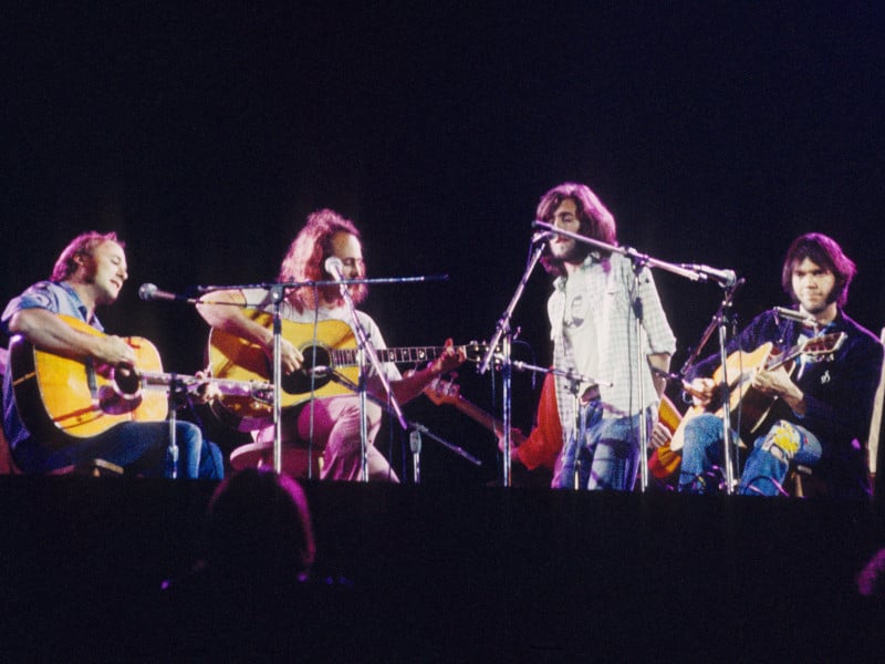 Flashback: Csny Hits Number One With ‘4 Way Street’