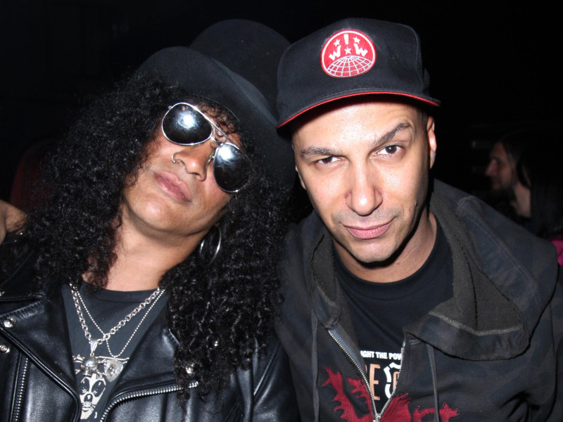 Watch Tom Morello and Slash battle for six-string supremacy as they perform  Interstate 80 live for the first time