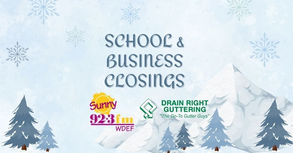 School Business Closings Sunny