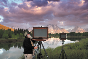 Clyde Photographing Oxbow Bend