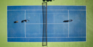 Pickleball court