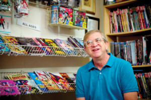 Ned Stacey at Cosmic Cat Comic