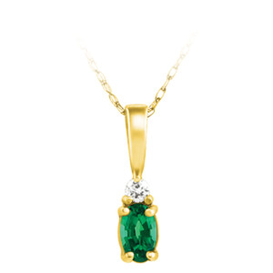 Pentaltha Jewelers Emerald Necklace.