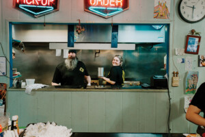 Woodchuck’s Cafe owner Chris Benfield
