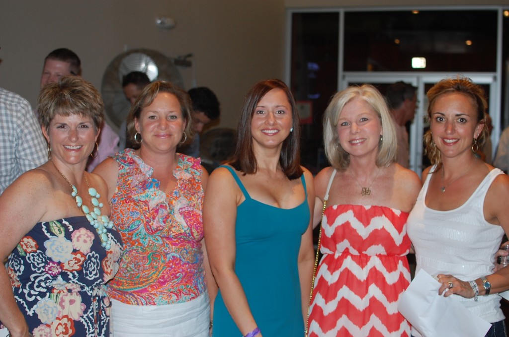 Marianne Brooks, Laura Ward, Courtney Ewing, Liz Snowden and Christy