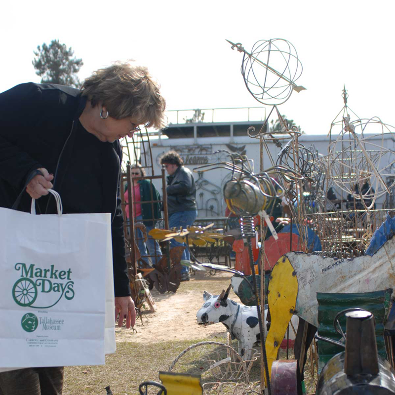 Arts and Crafts Fill the Fairgrounds during Tallahassee Museum’s Market