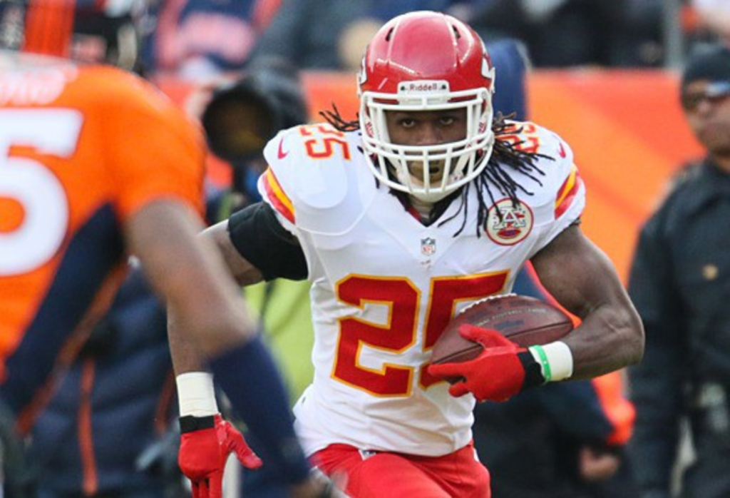 Jamaal Charles is closer the Madden Curse, er, cover