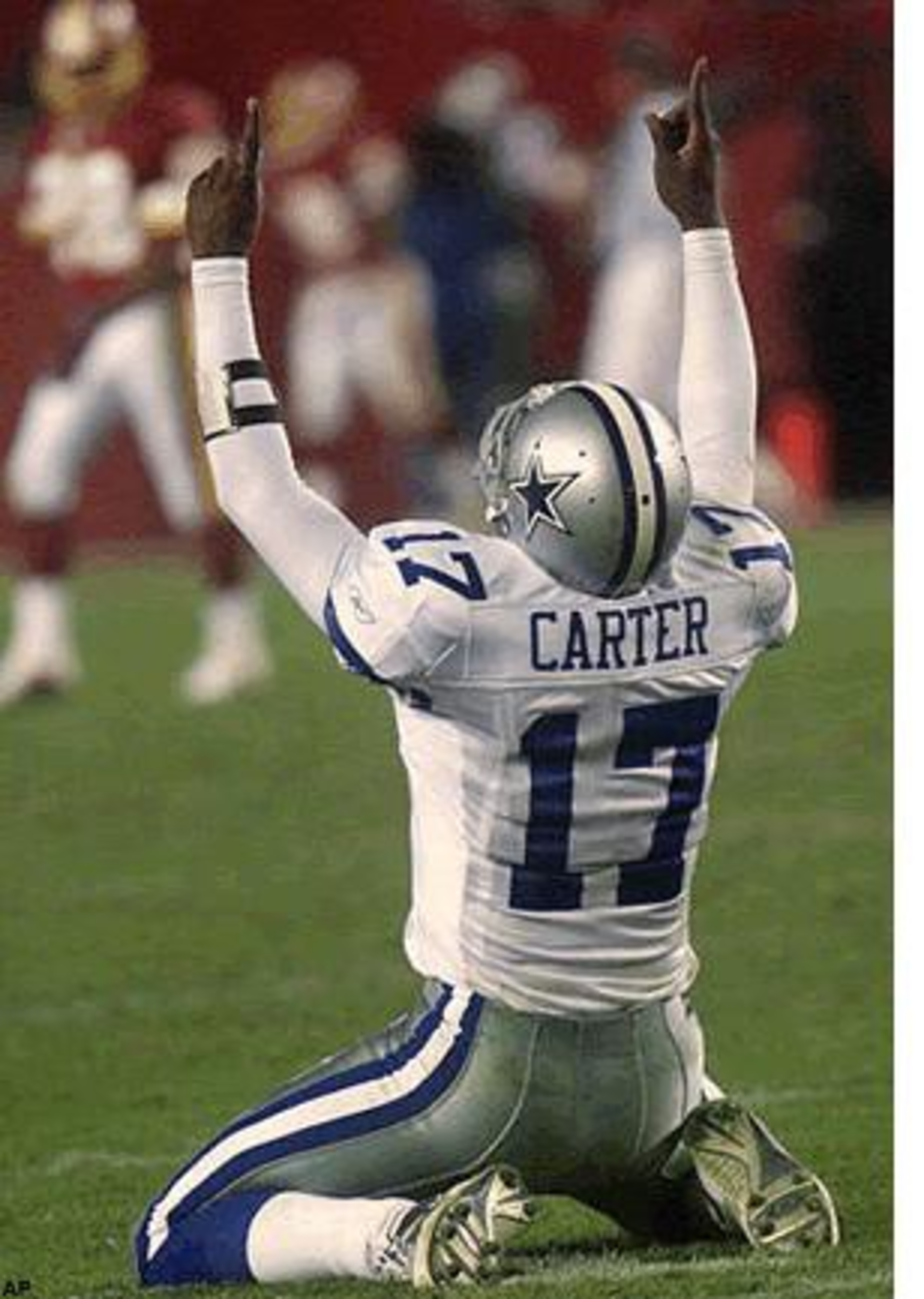 Quincy Carter's Comeback on the Field Sunday, Off the Field Today