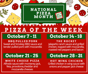 Celebrate National Pizza Month all October at Joe's Pizza Buy the Slice @ Joe's Buy The Slice | Kansas City | Missouri | United States