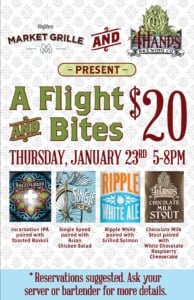 4 Hands Brewing Co. Flights & Bites @ Hy-Vee Market Grille | Olathe | Kansas | United States