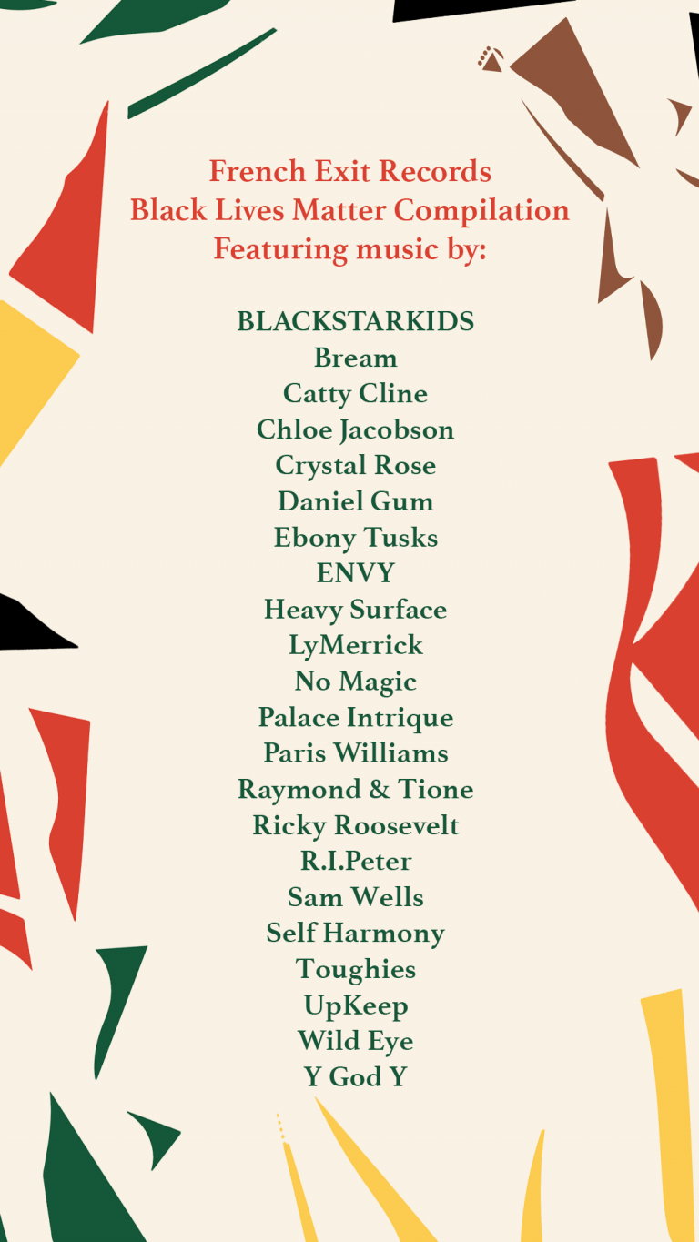 Exclusive: Local record label French Exit releases Black Lives Matter benefit compilation