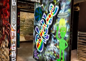 Graffiti Attic Opening 9652