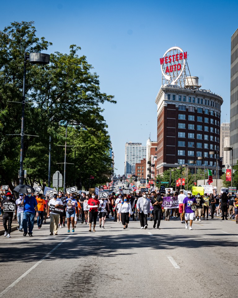 This week's March On Kansas City established peaceful protest as the