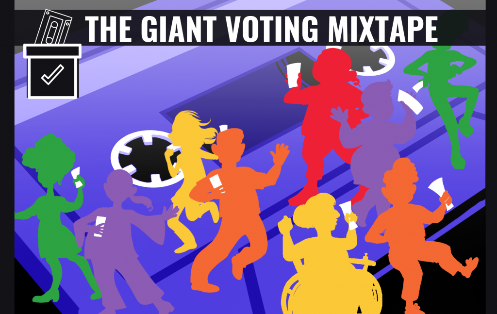 Voting Mixtape Art By Jade Gordon