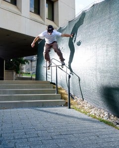 Connor Crist Bs Boardslide U Of A Campus Fayetteville Ar