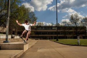 Connor Crist Fs Noseblunt U Of A Campus Fayetteville Ar