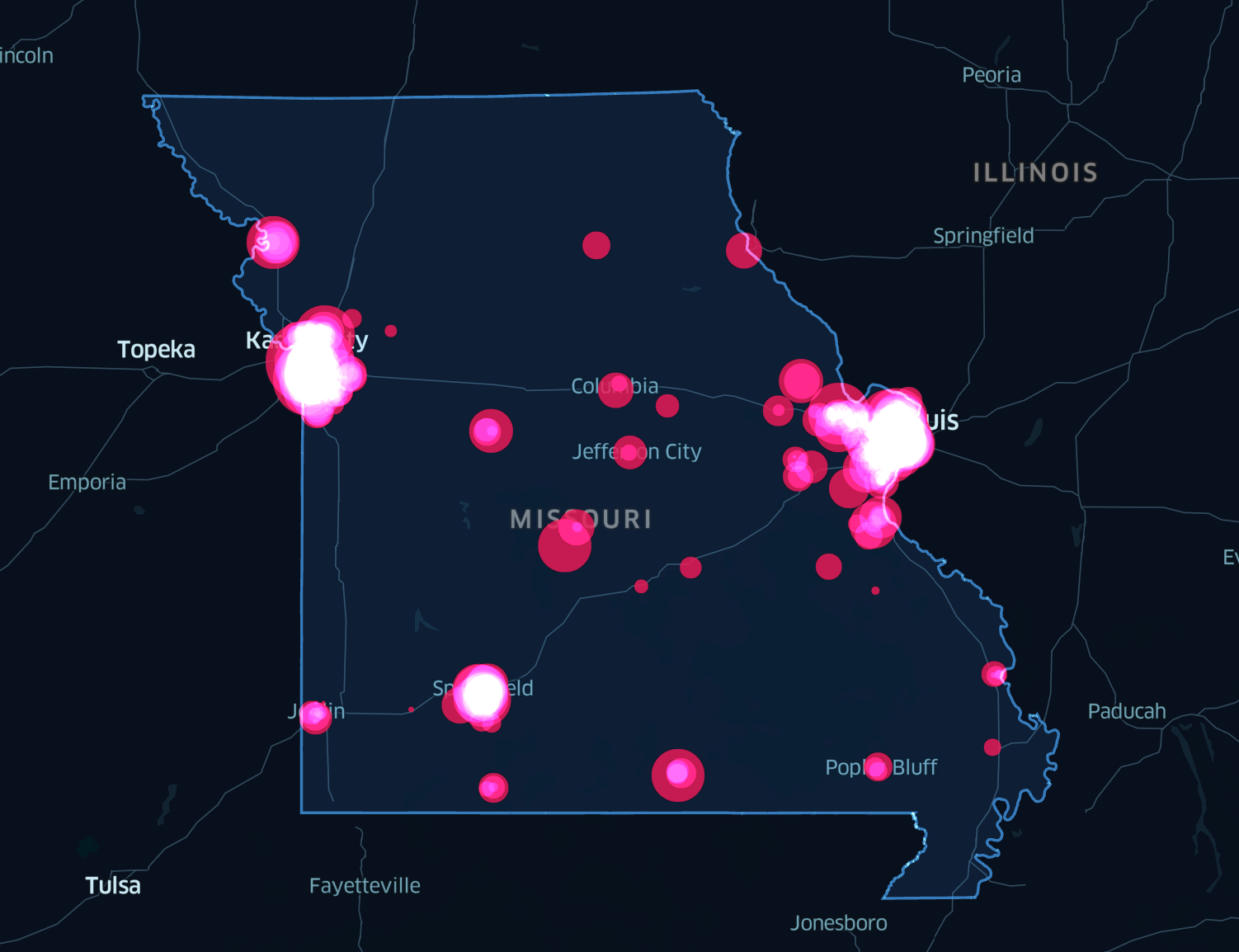 Interactive Map identifies Missouri’s most dangerous intersections