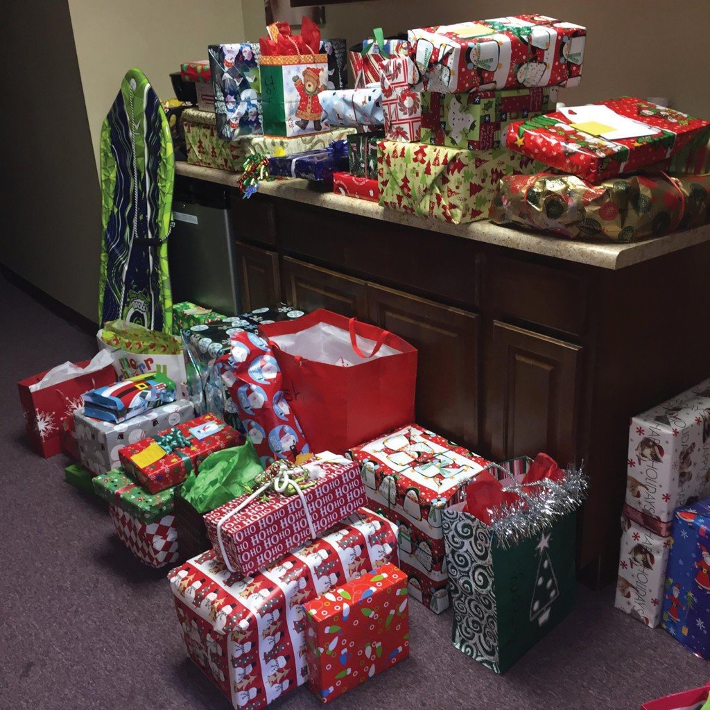 Holiday Gifts From Our 2019 Holiday Gift Drive. When The Gift Drive Is In Full Swing, Gifts Line The Hallways Of The Casa House And Spill Into Offices