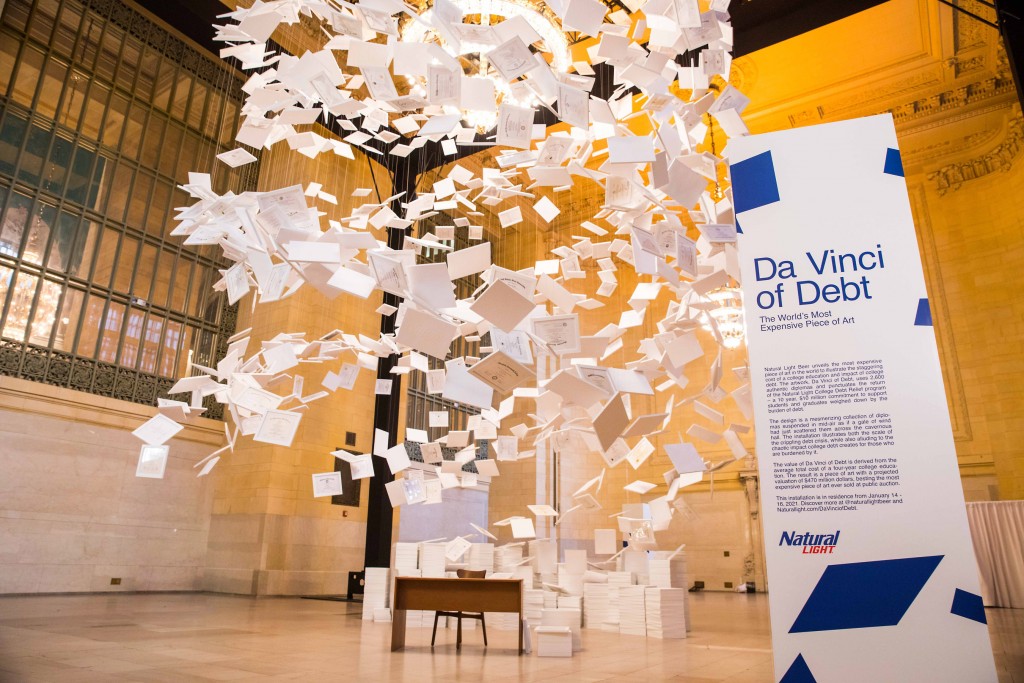 Natural Light Da Vinci Of Debt Hero