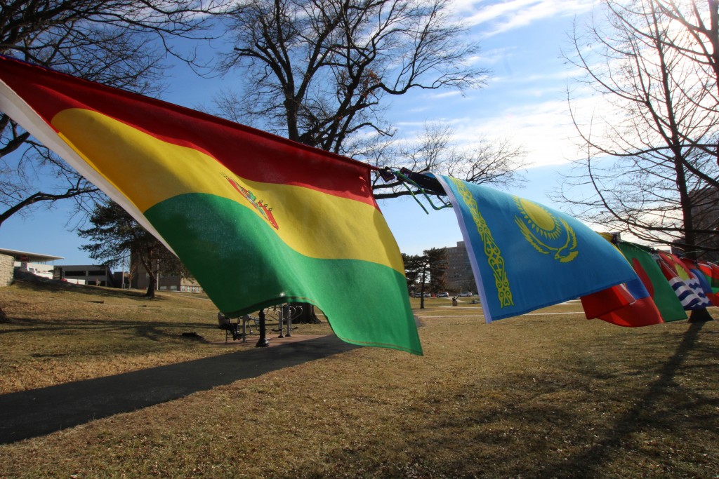 Flags Fly For Each Ratifying Nation