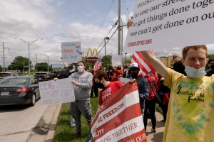 May 19 2021 Fight For 15 Workers Strike And Hold Rallies At Kc Mcdonald S And Lee S Summit Wendy S 15