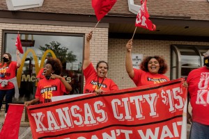 May 19 2021 Fight For 15 Workers Strike And Hold Rallies At Kc Mcdonald S And Lee S Summit Wendy S 07