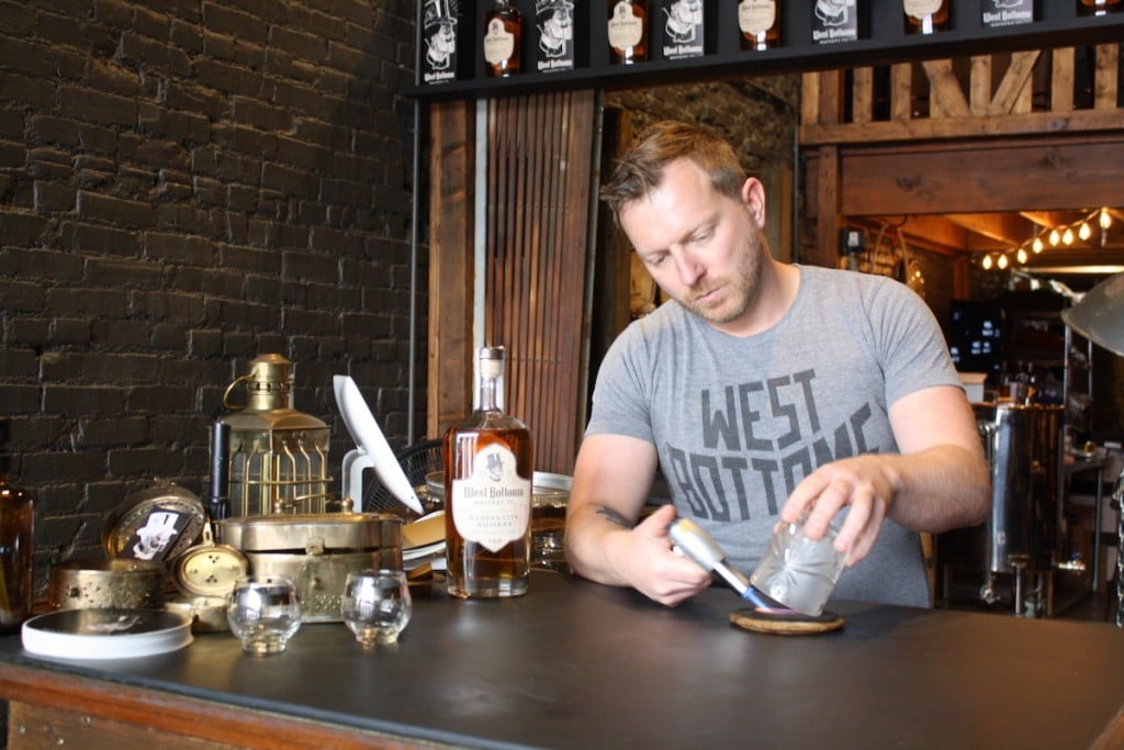 1 Master Distiller Alex Lindsey And The Start Of That Infamous West Bottoms Whiskey Co Old Fashioned Photo By Mary Henn
