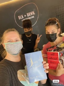 "The Good Troop and our friend Cori at BLK + BRWN say #buyblackbooks" // Courtesy team The Goof Troop