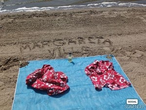 "Beach, sunshine, margaritas. My happy place." // Courtesy team KC Margaritaville