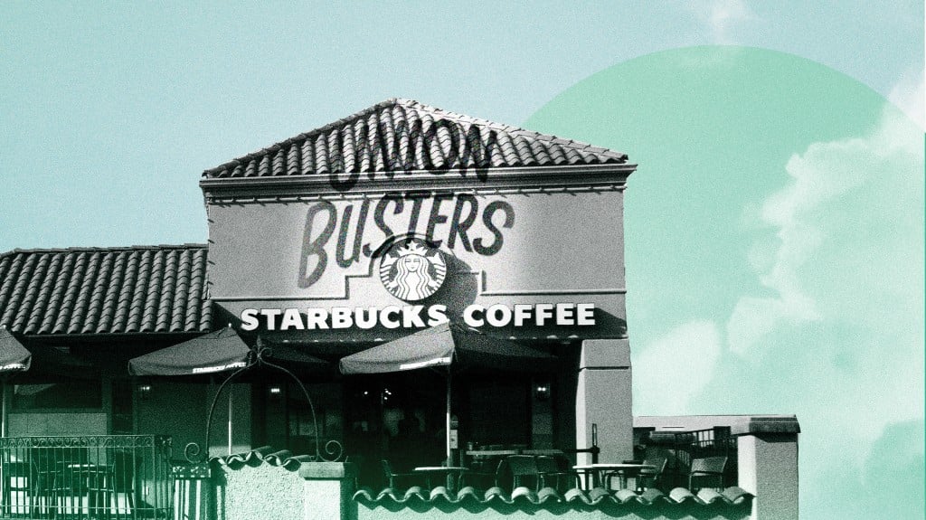 starbucks union busters