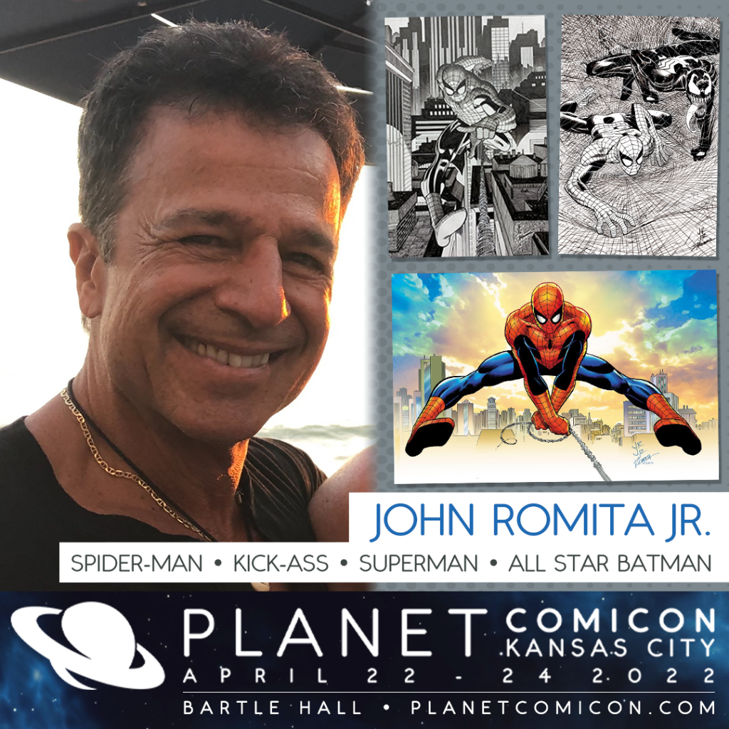 John Romita Jr. at Planet Comicon Kansas City.