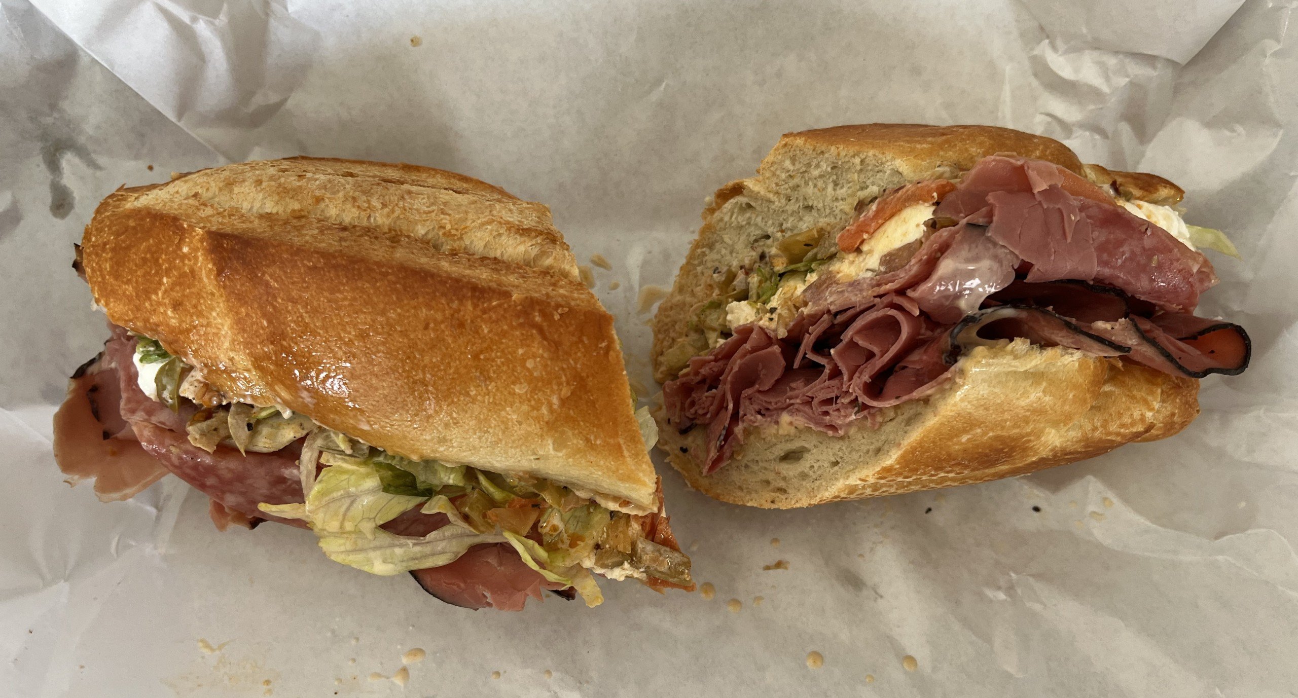 An Italian Sausage Company and James Chang sandwich collaboration