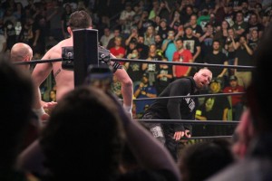 Jon Moxley Enters The Ring