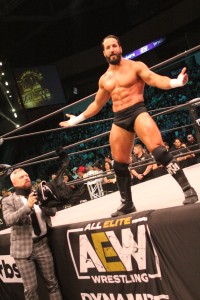 Tony Nese Poses While Smart Mark Sterling Looks On
