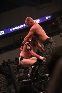 Jon Moxley Scratches Kley O Reilly S Back