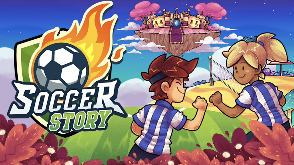 Soccer Story mixes futball, retro gaming, and evil corporate overlords into a whimsical package