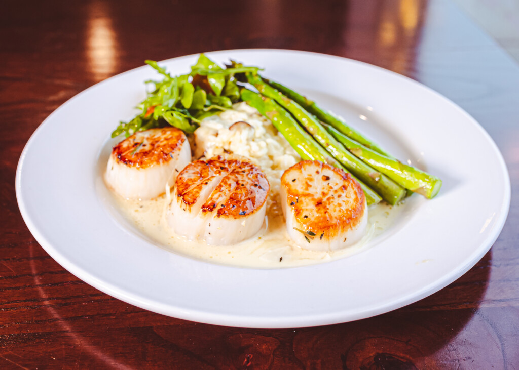 Scallops from Union on the Hill.
