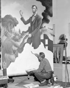 Painting Lincoln