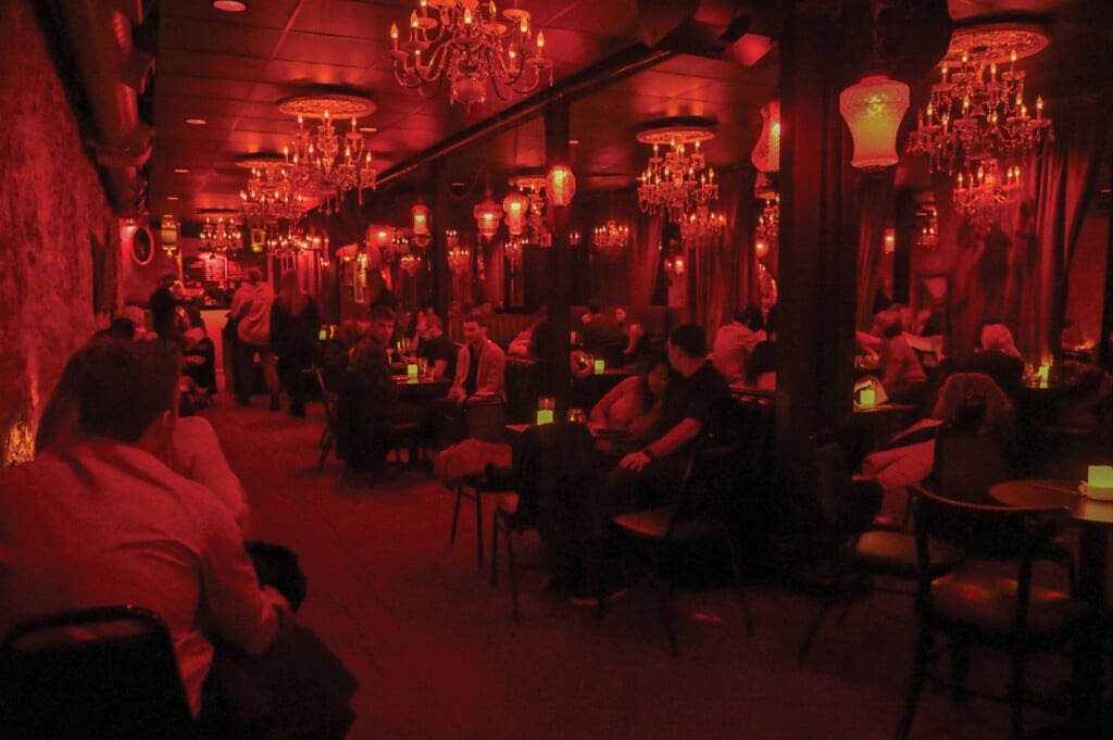 The Audience Enjoys The Ambience At Green Lady Lounge Courtesy Of Brian Turner