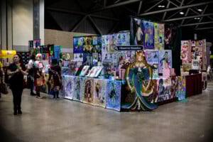 A Merchant Booth At Planet Comicon Kc