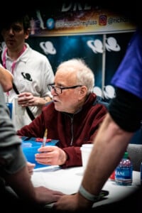 Legendary Actor Richard Dreyfuss Signing Objects And Taking Photos With Fans At Planet Comicon Kansas City 2023