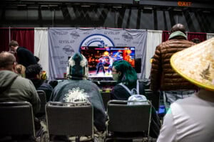 Hundreds Of People Flocked To Old And New Video Games During The 2023 Convention.