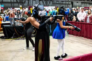Hundreds Of People Flocked To Old And New Video Games During The 2023 Convention.