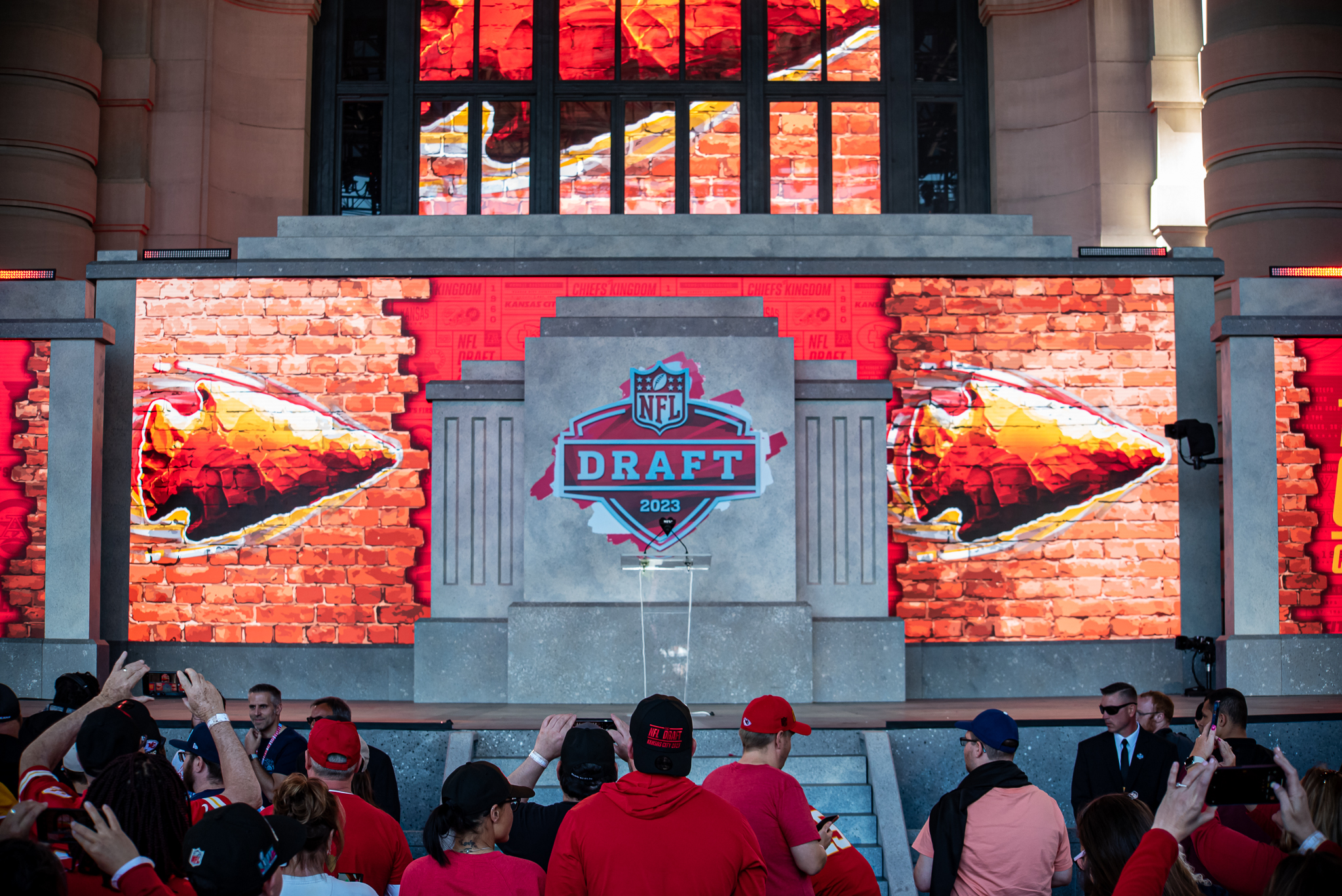 NFL DRAFT DAY in KANSAS CITY at Union Station - April 27-29, 2023