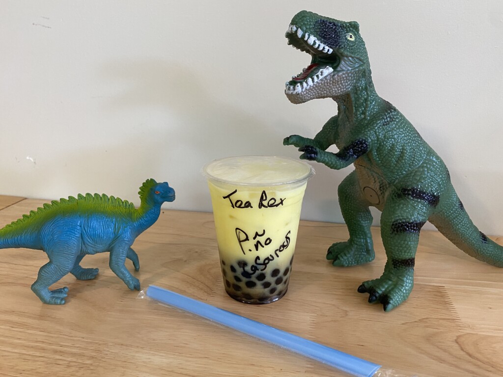 Pinacosaurus At Tea Rex Boba