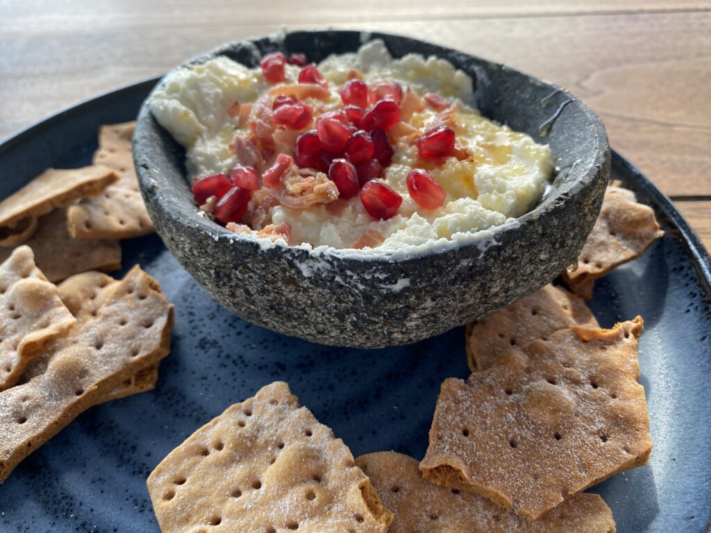 Whipped Goat Cheese At Horsefeather Social