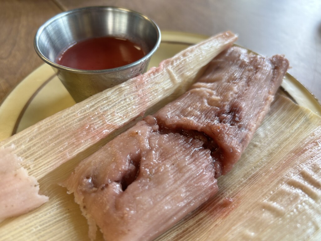 Strawberry Tamale At Three Bees Coffee And Pottery Shop